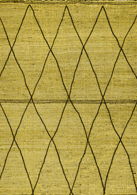 Abstract Yellow Modern Rug, abs3080yw