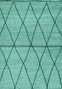 Abstract Turquoise Modern Rug, abs3080turq