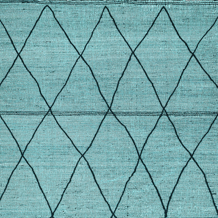 Square Abstract Light Blue Modern Rug, abs3080lblu