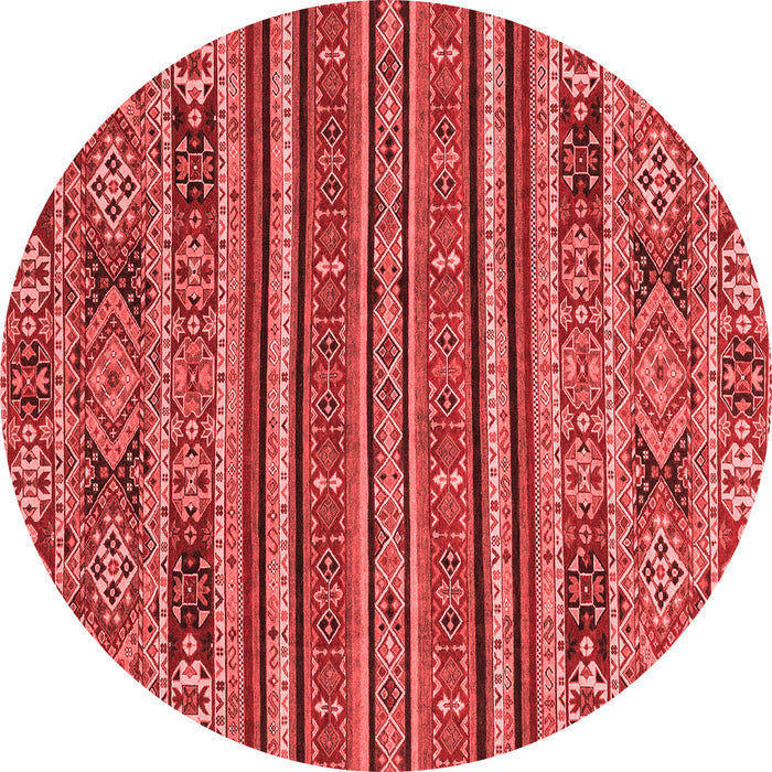Abstract Red Modern Rug, abs3081red
