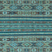 Square Machine Washable Abstract Light Blue Modern Rug, wshabs3081lblu