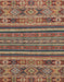 Abstract Brown Red Modern Rug, abs3081