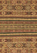 Abstract Brown Modern Rug, abs3081brn