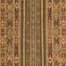 Square Abstract Brown Modern Rug, abs3081brn