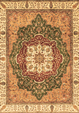 Abstract Brown Modern Rug, abs3082brn