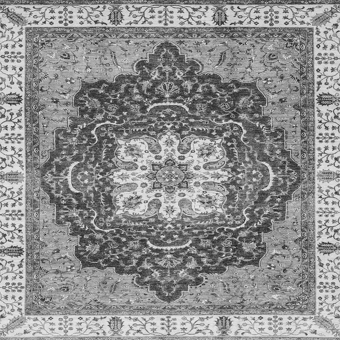 Square Machine Washable Abstract Gray Modern Rug, wshabs3082gry