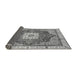 Sideview of Abstract Gray Modern Rug, abs3082gry