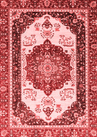 Abstract Red Modern Rug, abs3083red