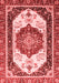 Abstract Red Modern Area Rugs