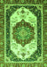 Abstract Green Modern Rug, abs3083grn