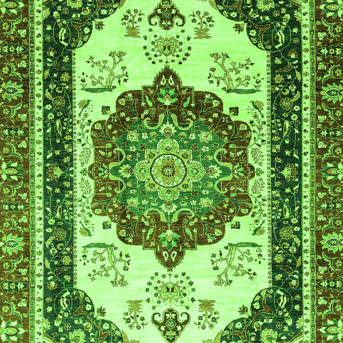 Abstract Green Modern Rug, abs3083grn