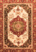 Machine Washable Abstract Orange Modern Area Rugs, wshabs3083org