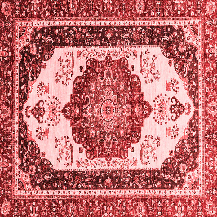 Abstract Red Modern Rug, abs3083red