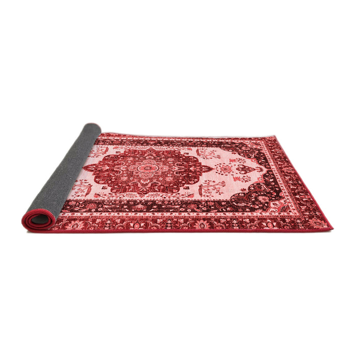 Abstract Red Modern Area Rugs