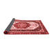 Abstract Red Modern Area Rugs