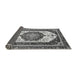 Sideview of Abstract Gray Modern Rug, abs3083gry