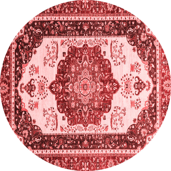 Machine Washable Abstract Red Modern Rug, wshabs3083red