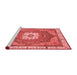 Modern Red Washable Rugs