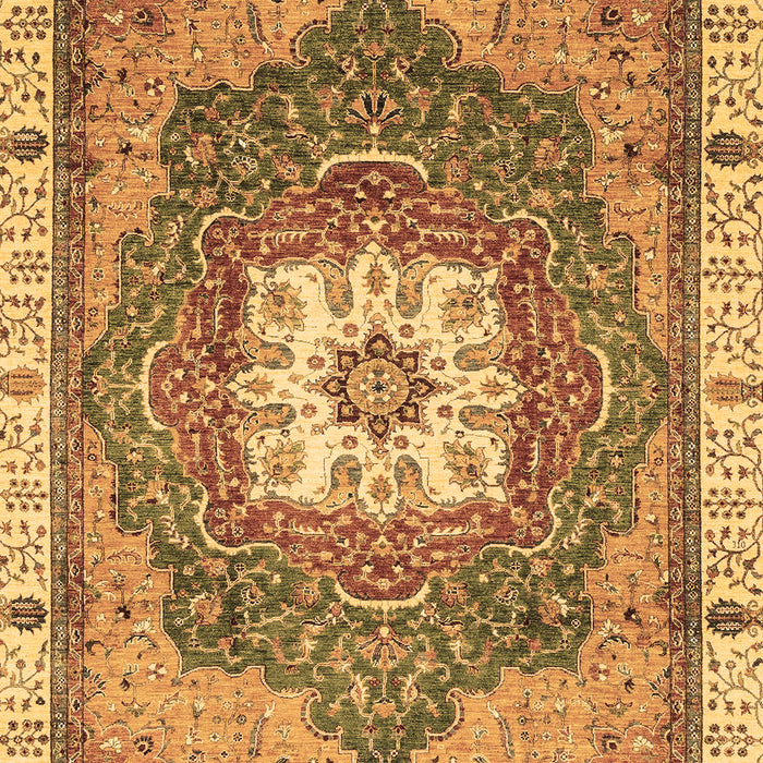 Abstract Brown Modern Rug, abs3084brn