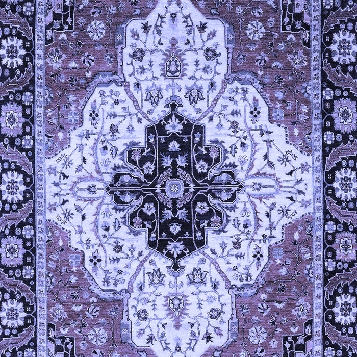 Machine Washable Abstract Blue Modern Rug, wshabs3085blu