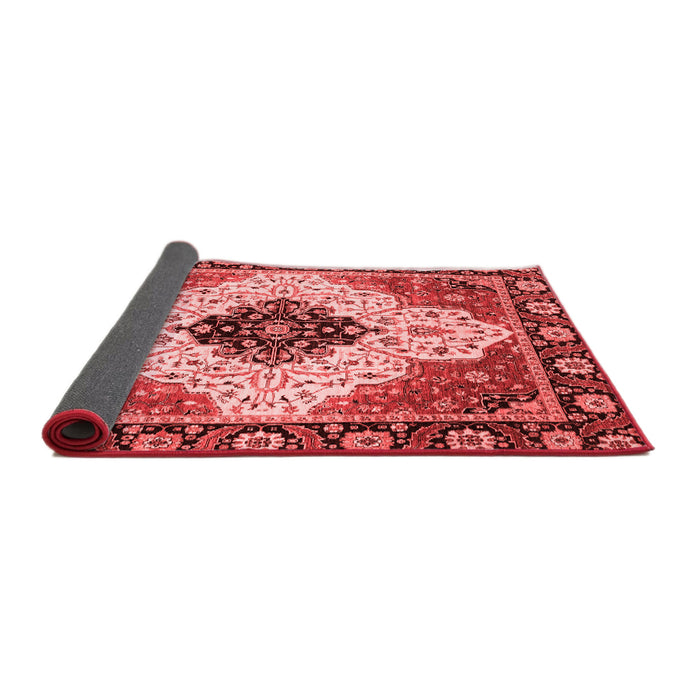 Abstract Red Modern Area Rugs