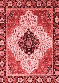 Abstract Red Modern Rug, abs3085red