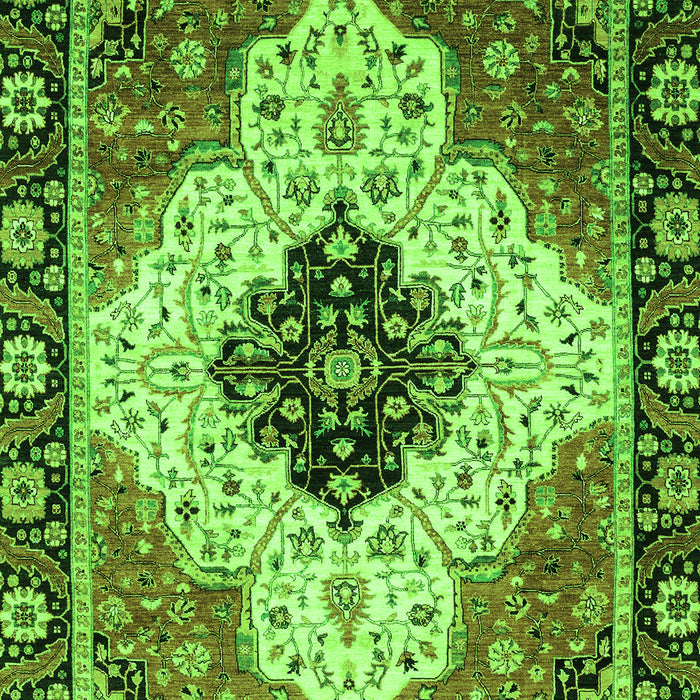 Abstract Green Modern Rug, abs3085grn