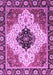 Machine Washable Abstract Purple Modern Area Rugs, wshabs3085pur