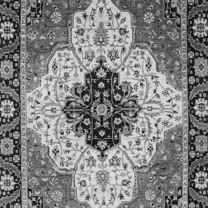 Abstract Gray Modern Rug, abs3085gry