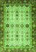 Abstract Green Modern Rug, abs3086grn