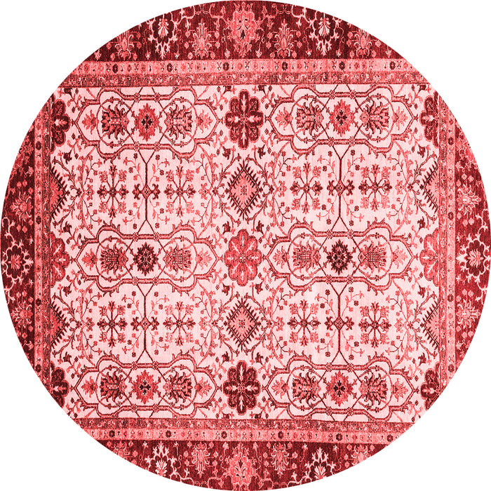 Machine Washable Abstract Red Modern Rug, wshabs3086red