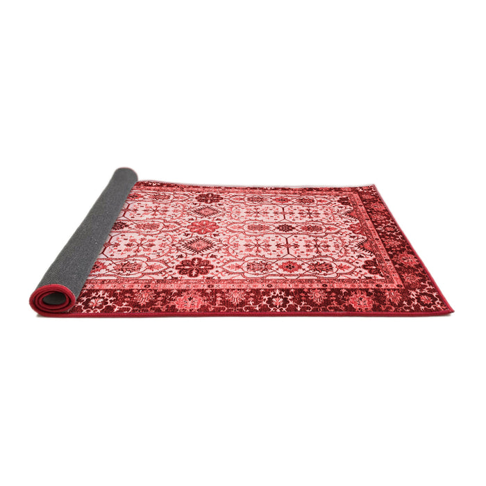 Abstract Red Modern Area Rugs