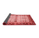 Abstract Red Modern Area Rugs