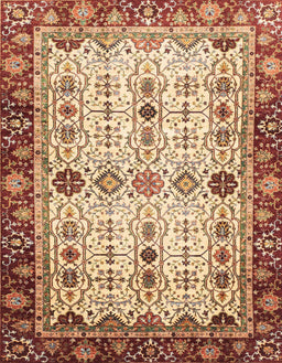 Abstract Yellow Modern Rug, abs3086