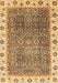 Machine Washable Abstract Brown Modern Rug, wshabs3087brn