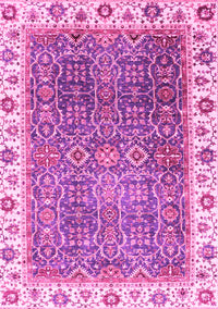 Abstract Pink Modern Rug, abs3087pnk