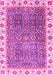 Abstract Pink Modern Rug, abs3087pnk