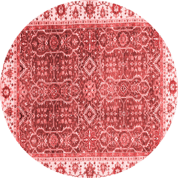 Abstract Red Modern Rug, abs3087red