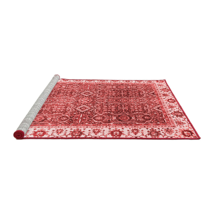 Modern Red Washable Rugs