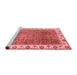 Modern Red Washable Rugs