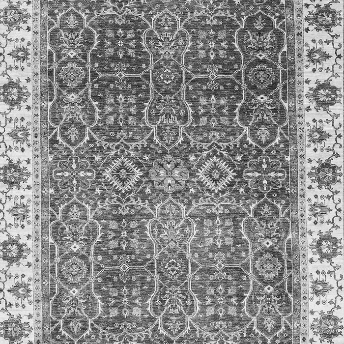 Abstract Gray Modern Rug, abs3087gry