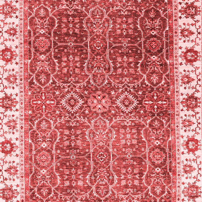 Machine Washable Abstract Red Modern Rug, wshabs3087red