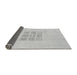 Sideview of Abstract Gray Modern Rug, abs3088gry