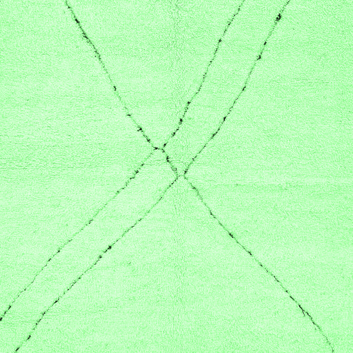 Solid Emerald Green Modern Rug, abs3089emgrn