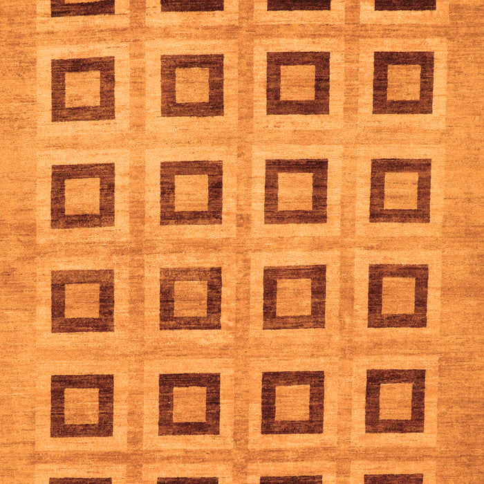 Abstract Orange Modern Rug, abs308org