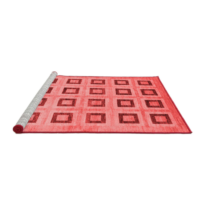 Modern Red Washable Rugs