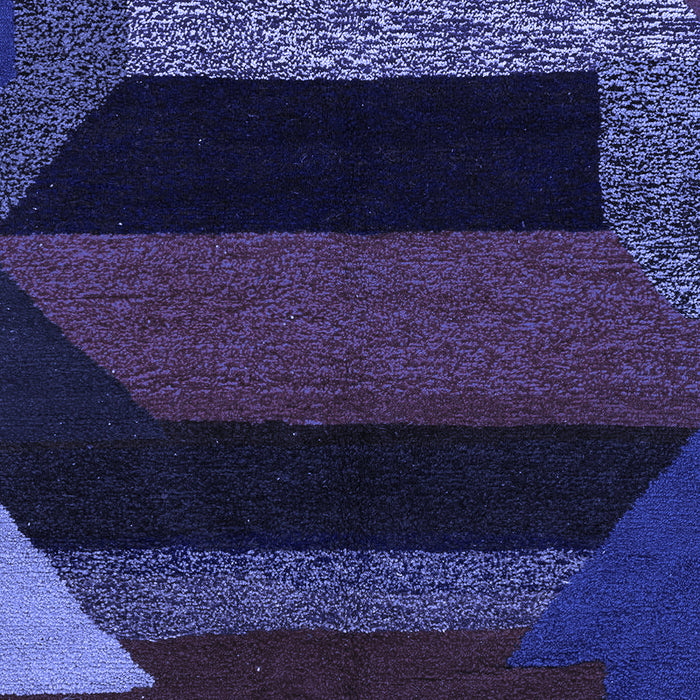 Abstract Blue Modern Rug, abs3090blu