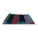 Sideview of Abstract Light Blue Modern Rug, abs3090lblu