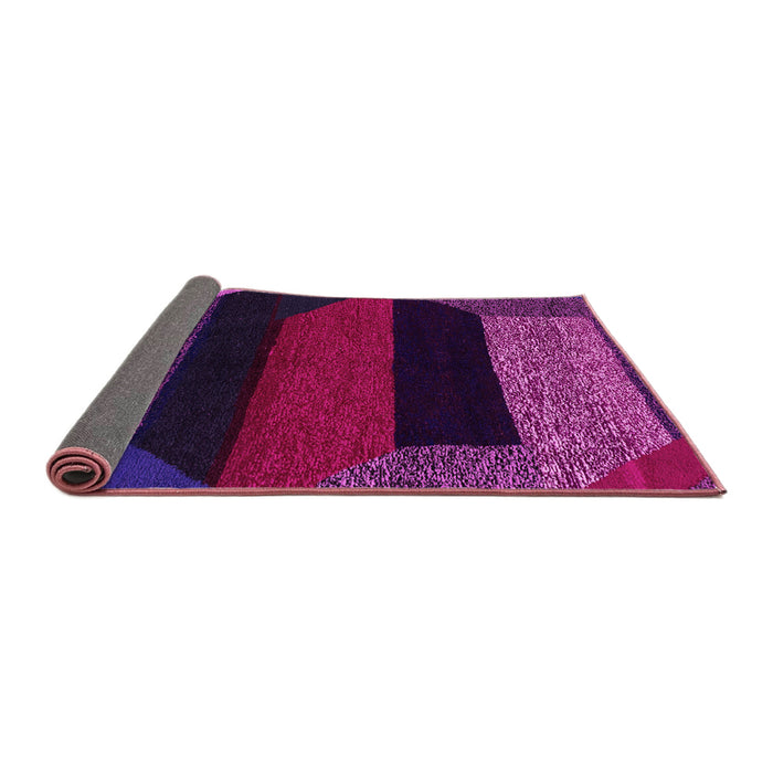 Sideview of Abstract Pink Modern Rug, abs3090pnk