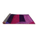 Sideview of Abstract Pink Modern Rug, abs3090pnk